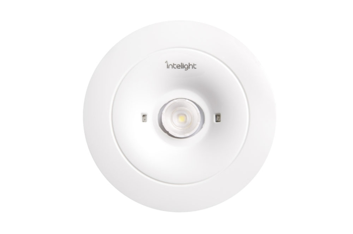 Lampa antipanica, spot incastrat alb, 3h, 4W, mentinut, test manual, lentile spatii deschise,  Intelight 83014 [4]