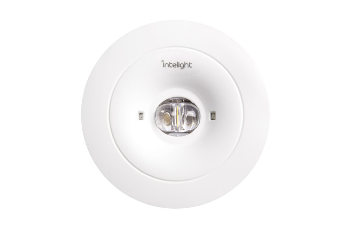 Lampa antipanica, spot incastrat alb, 3h, 4W, mentinut, test manual, lentile spatii deschise,  Intelight 83014 [3]