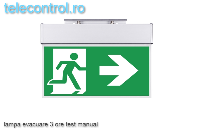 EOL Lampa evacuare aplicata, IP20, 3h, mentinut, test manual, 3.6W, Intelight 99993 [4]