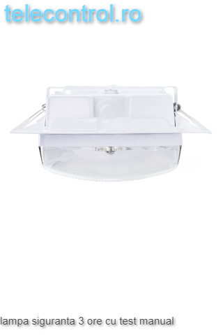 LAST Lampa siguranta aplicata, IP65, 3h, mentinut, test manual, 7W,  Intelight 98305 [3]