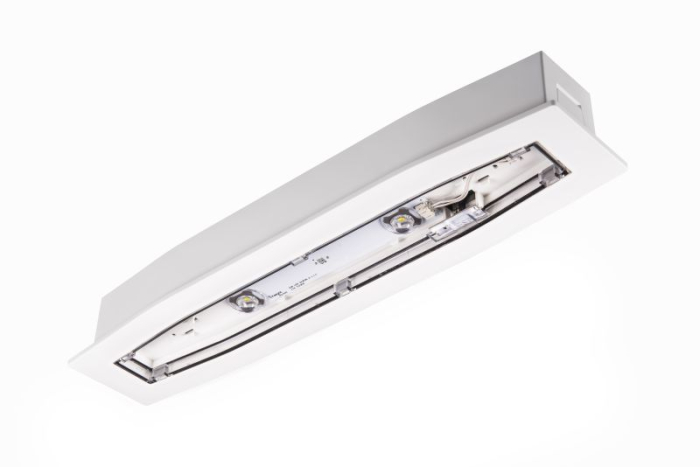 Lampa exit IP44, aparenta, 3h, 6W, permanent, test automat, Intelight 87965 [3]