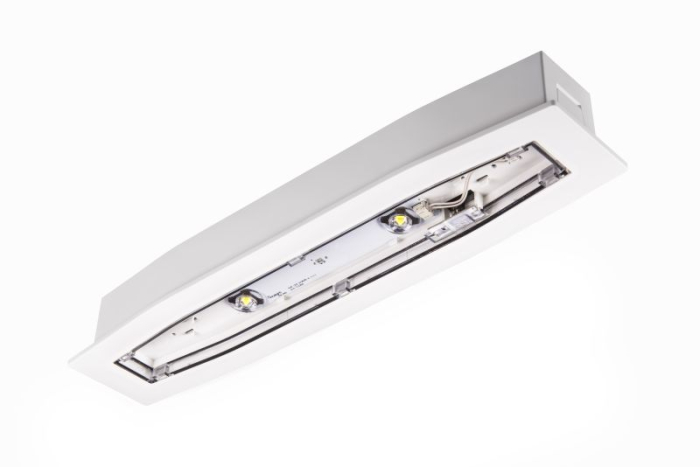 Lampa exit IP44, aparenta, 3h, 6W, permanent, test automat, Intelight 87965 [4]
