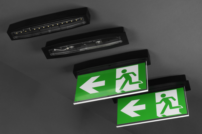 Lampa exit IP54, incastrata, 3h, 5W, permanent, test automat, Intelight 93986 [2]
