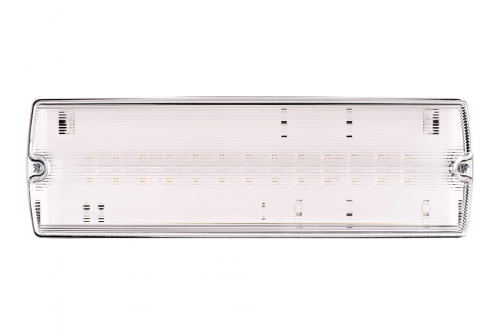 Lampa exit IP65, functionare mentinut, autonomie 3h, cu test manual, 3.5W, 5000K, Intelight 91895 [4]
