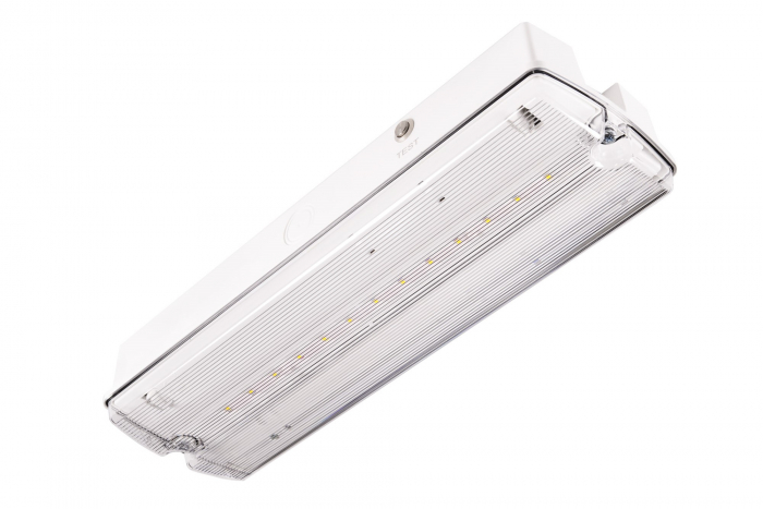 Lampa exit ORION LED II 150, functionare mentinut, 15W, cu autonomie minima de 3h de la caderea tensiunii de retea, cu test automat, rezistenta de incalzire,  Intelight 91525 [5]