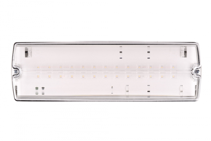 Lampa exit ORION LED II 150, functionare mentinut, 15W, cu autonomie minima de 3h de la caderea tensiunii de retea, cu test automat, rezistenta de incalzire,  Intelight 91525 [6]