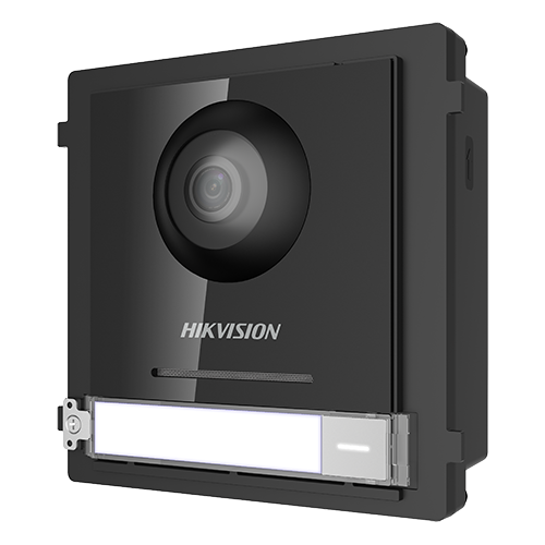 Modul Master camera video 2MP si 1 buton apel, Hikvision DS-KD8003-IME1 [1]