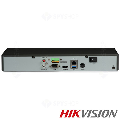 NVR 4 canale IP, 6 MP, Hikvision DS-7604NI-E1/A [2]