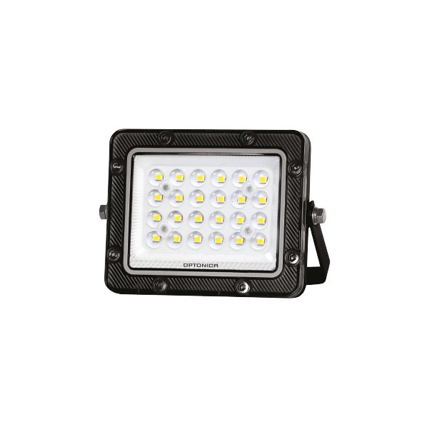 Proiector led exterior, corp negru, 20W, alb cald, Optonica 15879 [1]