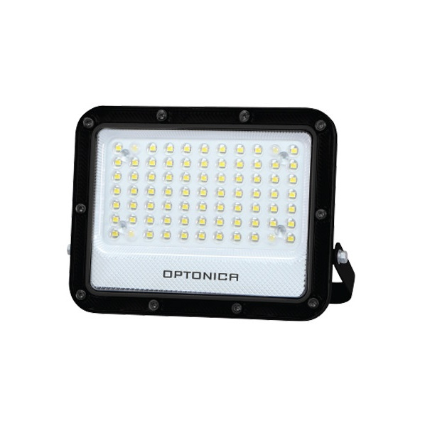 Proiector led exterior, corp negru, 50W, alb cald, Optonica 15885 [1]