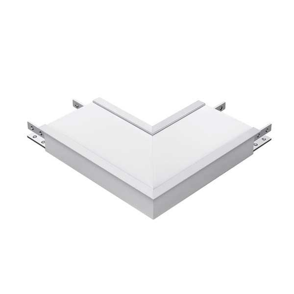 Proiector led, incastrat, in forma de L, intr-un plan, corp alb, 8W, alb neutru, Optonica 5031 [2]
