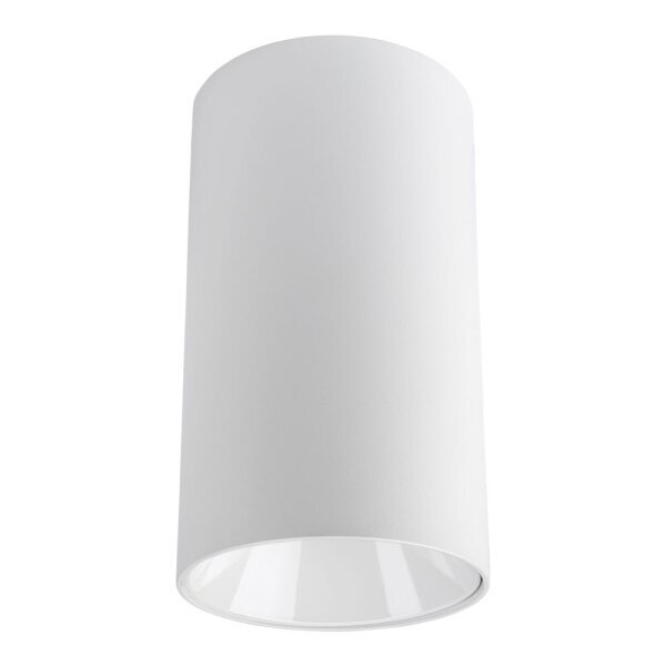 Spot aplicat, rotund, corp alb, cu interior alb, aluminiu, Optonica 2043 [2]