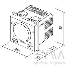 Termostat 6A/230Vac EM37SB [2]