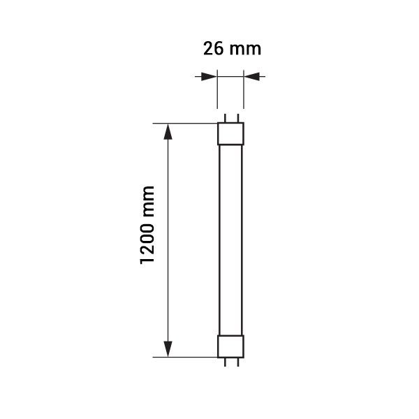 Tub led T8 profesional, Optonica 5624-M [3]