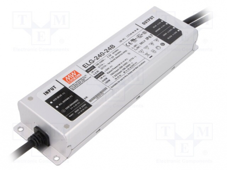 dimmere led si controllere - Sursa leduri 24V, 240W cu dimare 0-10V, CV+CC, PFC