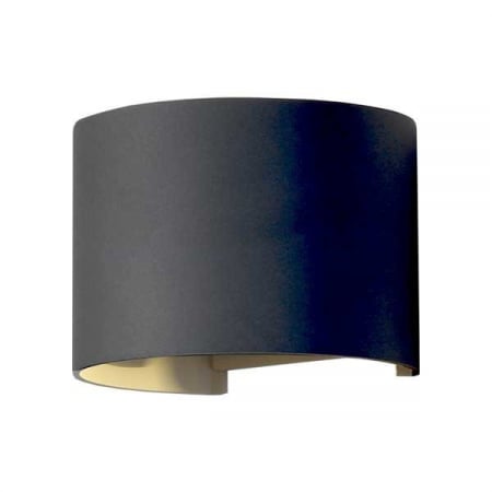Aplice led de perete - Aplica led de perete, rotunda, corp negru, 6W, alb cald, Optonica 7464