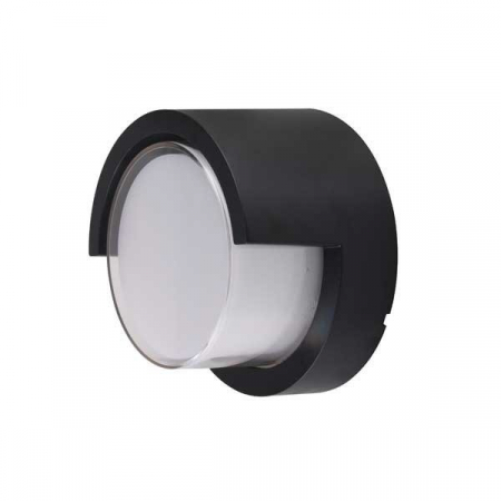 Aplice led de perete - Aplica led de perete, rotunda, corp negru, 15W, alb cald, Optonica 7528