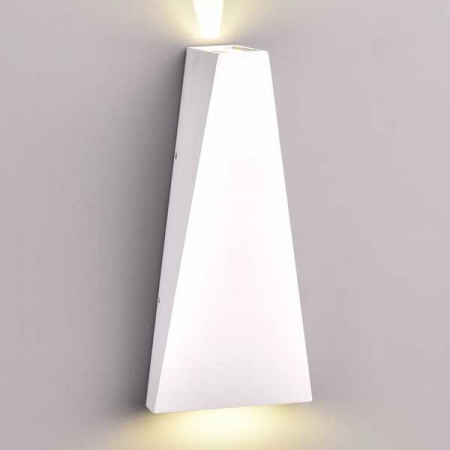 Aplica led de perete, trapezoidala, corp alb, 6W, alb cald, Optonica 7469 [1]