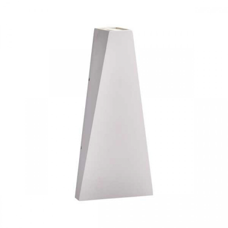 Aplice led de perete - Aplica led de perete, trapezoidala, corp gri, 6W, alb cald, Optonica 7471
