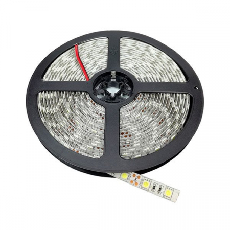 5050 - Banda led 12V, 5050, 7.2W/m, IP65, alb rece, Optonica 4209