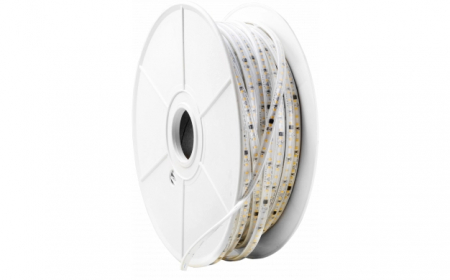 benzi led 220V - Banda led 220V, 2835, 9w/m, alb rece, Optonica 4951