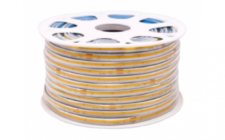 benzi led 220V - Banda led 220V, COB, 10W/m, 360led/m, alb rece, Optonica 4957