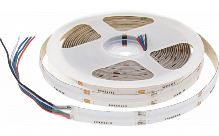 benzi led 24V - Banda led COB RGB+6000K 24V 12W/m 640LED/m, Optonica 4950