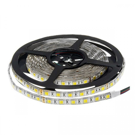 5025 - Banda led cu reglaj de alb 3000K-6000K, 24V, 5025, 3 ani garantie, IP65, 6W/m, Optonica 4471