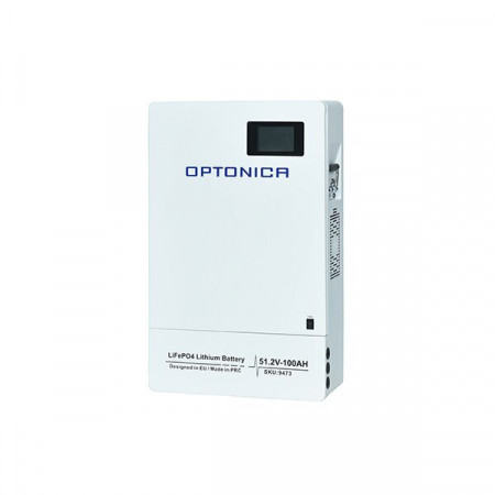 baterii solare fixe - Baterie fixa LiFePO4  51.2V 100Ah pentru invertoare solare, Deye 9473