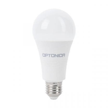 E27 - Bec led cu balon A60, soclu E27, 19W, alb rece, Optonica 1363