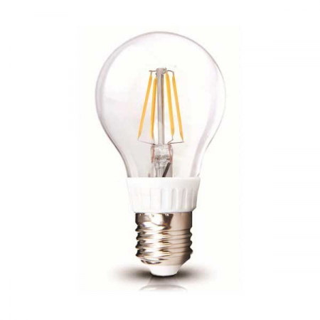 E27 - Bec led cu filament, soclu E27, 4W, alb rece, Optonica 1396