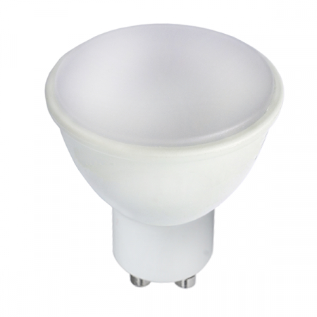 becuri si spoturi led - Bec led dimabil soclu GU10, unghi 110°, 7W, alb neutru, Optonica 1941
