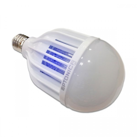 E27 - Bec led pentru insecte tantari, soclu E27, 8W+2W, 4500K, 10W, alb neutru, Optonica 1819