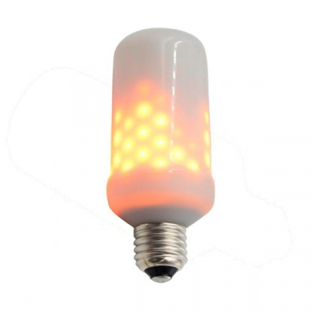 Bec led simulator flacara, soclu E27, 5W, Optonica 222 [2]