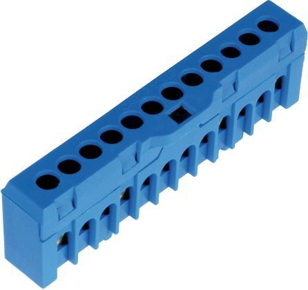 Cleme sir cu suruburi - Bloc distribuție cu 1 nivel, ESC-QBLOK1201, ETI 003903206