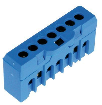 Cleme sir cu suruburi - Bloc distribuție cu 1 nivel, ESC-QBLOK7001, ETI 003903204