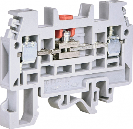 Cleme sir cu suruburi - Bloc terminal, 6mmp, ESC-SCB.4, ETI 003903218