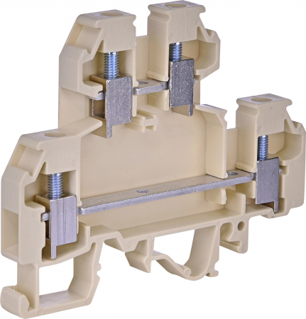 Cleme sir cu suruburi - Bloc terminal cu 2 nivele, 6mmp, VS 4 NA, ETI 003901277