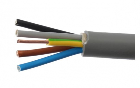 Cabluri electrice rigide - Cablu  alimentare ignifug CYY-F 5x1.5 mm, cupru