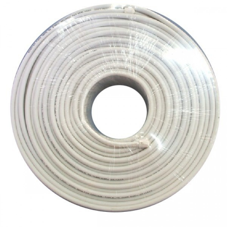 Cabluri voce date video alarma - Cablu coaxial RG6 / U 75R CCS / Al, aluminiu cuprat