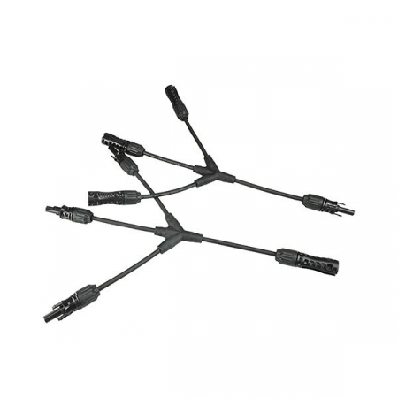 consumabile si accesorii fotovoltaice - Cablu fotovoltaic spliter tip Y cu 3 iesiri, Optonica 9457