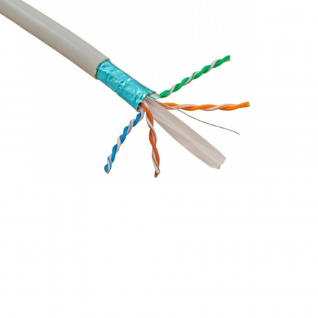 Cabluri voce date video alarma - Cablu semnal video cctv FTP CAT6 PNI F06 rola 305m, aluminiu cuprat