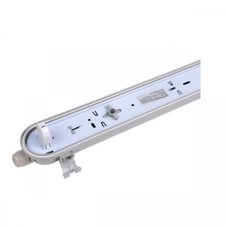 Corp iluminat led industrial, pentru tuburi led cu alimentare printr-un capat, 150cm, Optonica 6654 [2]