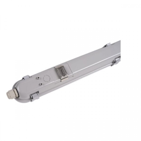 Corp iluminat led industrial, pentru tuburi led cu alimentare printr-un capat, 150cm, Optonica 6654 [3]