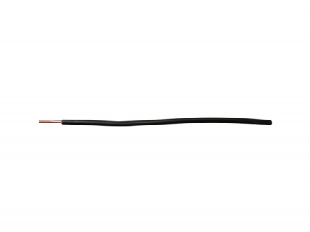 Conductoare electrice rigide - Conductor electric FY 6 mmp negru, cupru (H07V-U)