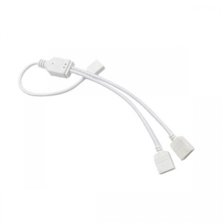 Conector 30cm cu 4 poli, 1 mama la 2 mama, AWG24, Optonica 6513 accesorii led - Conector 30cm cu 4 poli, 1 mama la 2 mama, AWG24, Optonica 6513