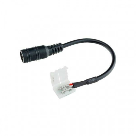 Iluminat led - Conector banda led flexibil, cu mufa alimentare DC, mama, 3528, Optonica 6612