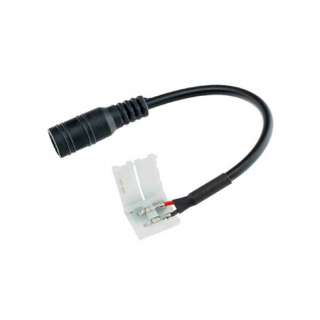 Iluminat led - Conector banda led flexibil, cu mufa alimentare DC, mama, 5050, Optonica 6613
