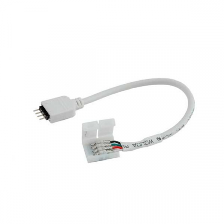 Iluminat led - Conector banda led flexibil, cu pini, RGB, Optonica 6617
