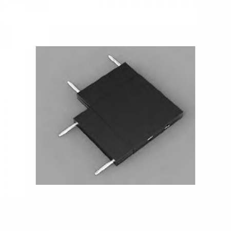 Corpuri led cu sina magnetica - Conector tip L, negru, pentru sina, Optonica 5484